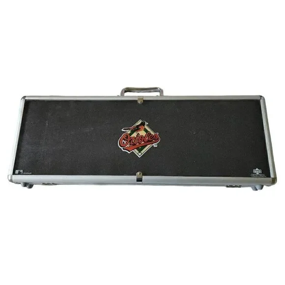 Baltimore Orioles Poker Set Baseball 500 Clay Chips Casino Collectible Texas Hol - Picture 2 of 6